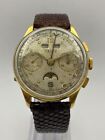 STEELCO GOLD FILLED CHRONOGRAPH TRIPLE DATE MOONPHASE VENUS 200 36mm