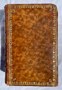 1772 HOLY BIBLE - ANTIQUE BOOK - OLD AND NEW TESTAMENT - ORNATE BINDING