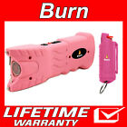Stun Gun Pepper Spray Combo for Women Self Defense Police 916 Pink