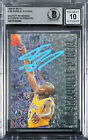 Lakers Shaquille O'Neal Signed 1996 Metal #183 Card Auto 10! BAS Slabbed