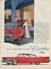 1959 Cadillac Sedan De Ville Red Automobile Car In A Realm All Its Own Print Ad