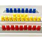 31 Plastic Bear Counters Education, Mathematics, Counting, Colors & Sorting Toys