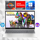 HP 15.6 FHD Touch Ryzen 3 7320U Gaming Laptop Radeon Graphics 8GB DDR5 256GB SSD
