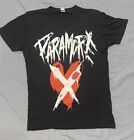 Paramore Band Rock Me Shirt XS Black Heart X Logo great condition