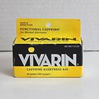 Vivarin Caffeine Alertness Aid, 40 Count Tablets Exp 06/2024