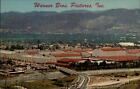 California Burbank Verdugo Mountains Warner Bros Pictures aerial view ~ postcard