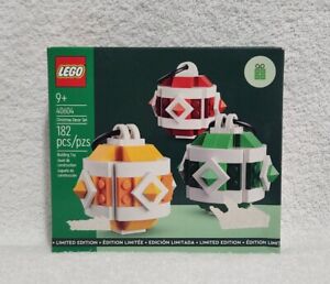 LEGO 40604 Christmas Decor Set Limited Edition Building 182pcs