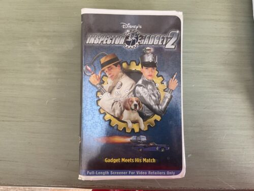 Inspector Gadget 2, 2003 Screener VHS, HTF, Rare, Collectible