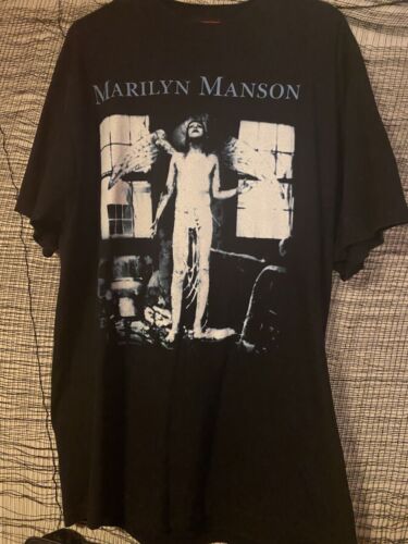 Vintage marilyn manson T-shirt 90s Reprint shirt S-5XL PS332H
