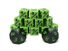 MTG Poison Counter Dice Set x2 D10  SpinDown Dice x12 D6 -1/-1 Toxic Infect 