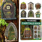 Set of 6 Fairy Door for Home Garden Tree Fairy Door Outdoor/Indoor Decor