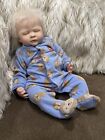 18 in Liam by Bountiful Baby OOAK Sleeping Reborn Doll with Rooted Hair