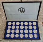 1976 Canada Montreal Olympic Complete Set $5 And $10 28 Silver Coin Original Box