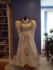 Vintage Hand Made & Hand Beaded Wedding Gown
