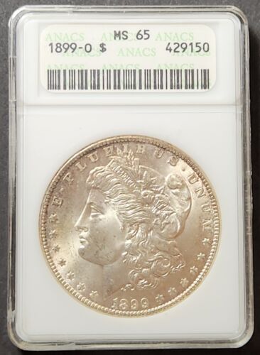 New Listing1899-O Morgan Dollar, ANACS MS65