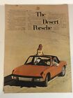 1973 Desert Porsche 914  Vintage Print Ad Advertisement pa12