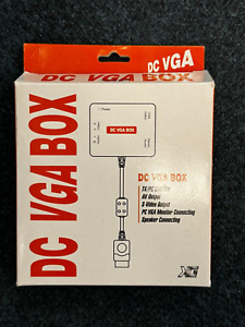 DC-VGA Box Sega Dreamcast Converter Adapter XK-DC 2000 VGA Cable