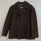 Vintage Stratojac Wool Jacket Plaid Union Made in USA Size 16 H