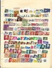 120  USA & WORLD used stamps (no duplicates)! FREE USA SHIPPING!