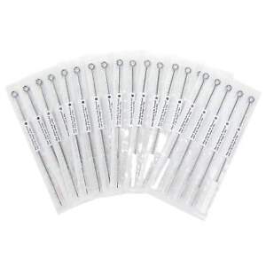 50 Mixed Assorted Tattoo Needles 10 Sizes - Round Liner Shader Magnum 3 5 7 9 RS