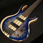 Ibanez BTB845CBL 5-String Bass Cerulean Blue Burst Low Gloss