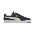 Puma Suede Classic XXI 37491504 Mens Blue Suede Lifestyle Sneakers Shoes