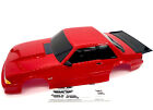 Fits Traxxas DRAG MUSTANG - FOX BODY (Red complete w/decals 9421R 94046-4