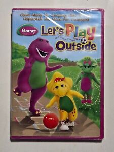 Barney: Let's Play Outside DVD REGION 1 (2000) -- NEW! SEALED!!