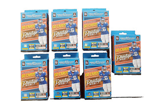 2021 Panini Prestige Football Hanger Box  7 Box Lot Less than $15 Per!