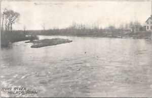 Milaca MN The Rum River 1909