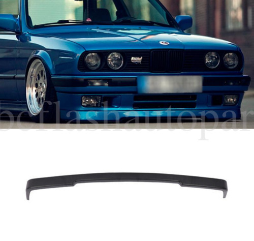For 84-92 E30 BMW Front Spoiler 3Series MTech Style Lower Valance Bumper Lip 87 (For: BMW)