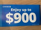 Chase Bank Promo: $900 Bonus New Checking & Savings Account coupon Exp 07/24/24