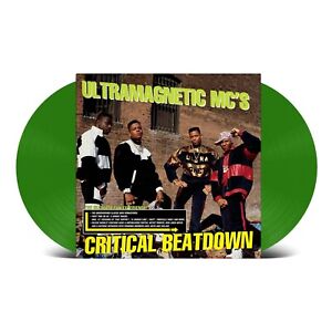 Ultramagnetic MC’s - Critical Beatdown (2xLP - Green, 180g) Vinyl Record, New