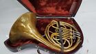 Vintage French Horn w/ Mouthpiece & Case