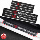 For Toyota Car Door Plate Sill Scuff Cover Anti Scratch Decal Sticker Protector (For: 2020 Toyota Corolla XSE Sedan 4-Door 2.0L)