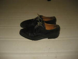 Sutor Mantellassi Mens Shoes, Black Leather, Norvegese Welt, Size 11, Model 846
