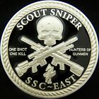 United States Marine Corps USMC Scout Sniper 8541 0317 Challenge Coin