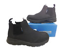 Nautilus Safety Footwear Guard CT Chelsea Pull on Work Boots sz 12 M Black