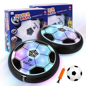 2 Pcs Hover Soccer Toys Set Boys Gift Idea for Age 6 7 8 9 10 11 12 Years
