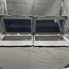 For Parts Or Repair Lot Of 2 Nl71CT-L Notebook Chromebook Computers With Cases