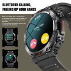 Men' s Waterproof Smart Watch Military Tactical Wristwatch Sport Fitness Tracker