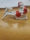 New ListingVintage IRWIN Hard Plastic Santa, SLED, and Reindeer - CANDY  Container