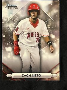 2023 Bowman Sterling #BSP-92 Zach Neto Los Angeles Angels (RC)