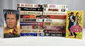 New ListingVHS Lot Of 20: Austin Powers, Grease, Patriot, Twister, Gladiator & Many More!