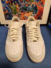 Nike Air Force 1 '07 Low White Leather Shoes Sneakers CW2288-111 Size 11