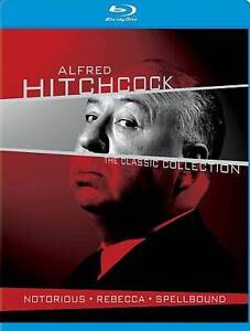 Alfred Hitchcock The Classic Collection Notorious/Rebecca/Spellbound Blu-Ray A