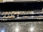 Vintage Flute Hawk Silver Plated open Holed Flute!  Nice Hardly Used