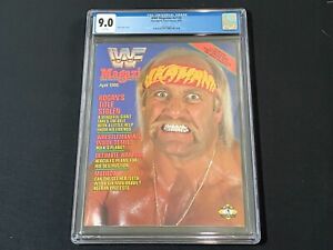 WWF Magazine April 1988 CGC 9.0 Hulk Hogan Vintage Wrestling HIGHEST GRADED!