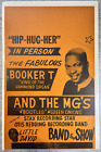Booker T And The MG's - 1968 - Concert Show Poster