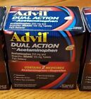 New. Advil DUAL ACTION #100 Caplets. Travel packets. Exp 4/2025.